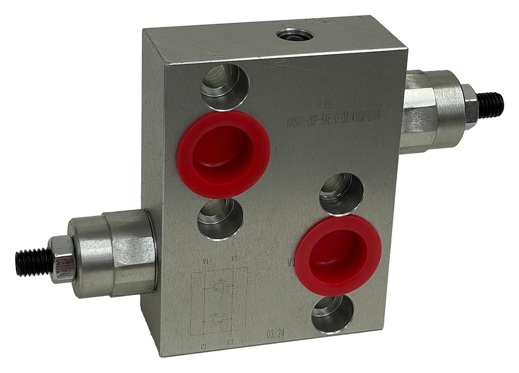 NHSDI-OMP-SAE10-08/A10A-B10A (Motor crossport relief valve 145 - 1450 psi)|