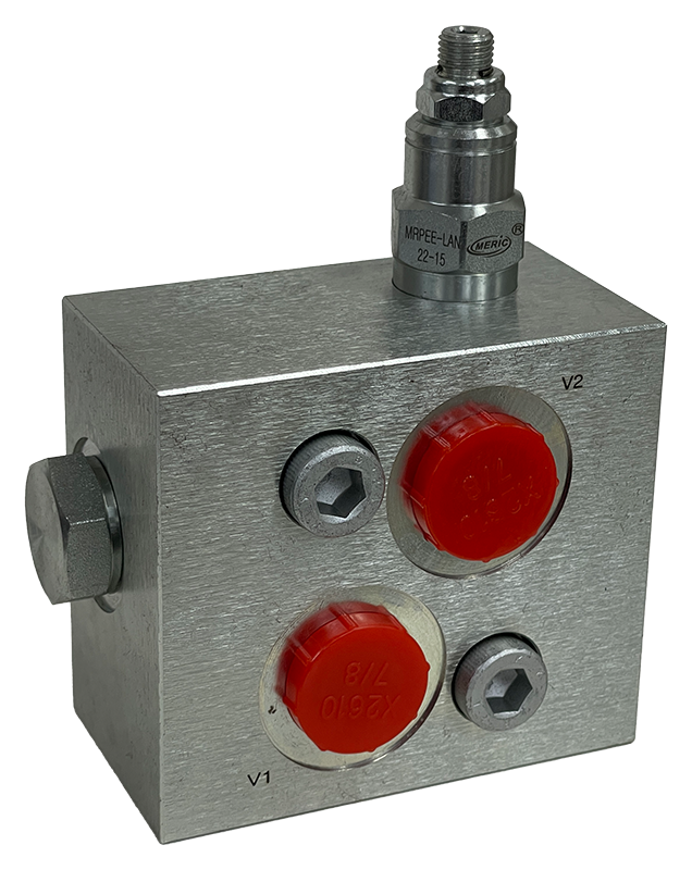 416-21 (Hydraulic Motor Crossport Relief (relief on A - check on B) Max 3000 psi for...|Hydraulic Motor Crossport Relief (relief on A - check on B) Max 3000 psi for SMSA