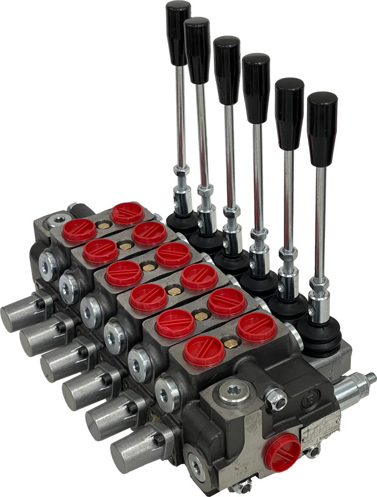 6PC45/L2(JG4-250)6x(PAf1KZ1(A))|6 spool valve with load checks and metering spools