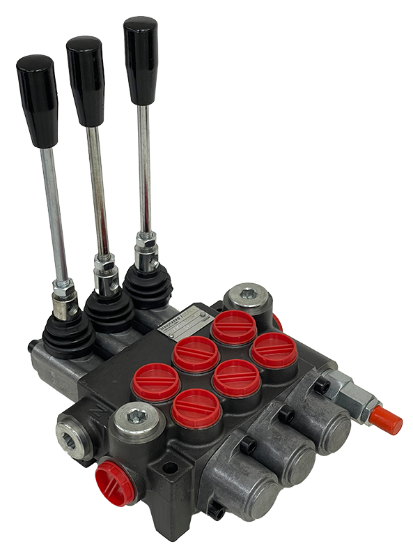 3P401Ap1Ap1Ap1SKZI|3 spool valve with load checks and metering spools