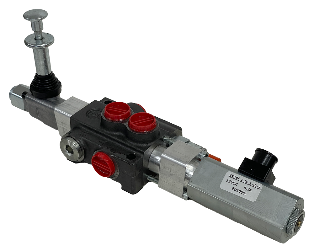 Z50A/1ESD/K1/S-12VDC|1 spool valve 12VDC with manual override