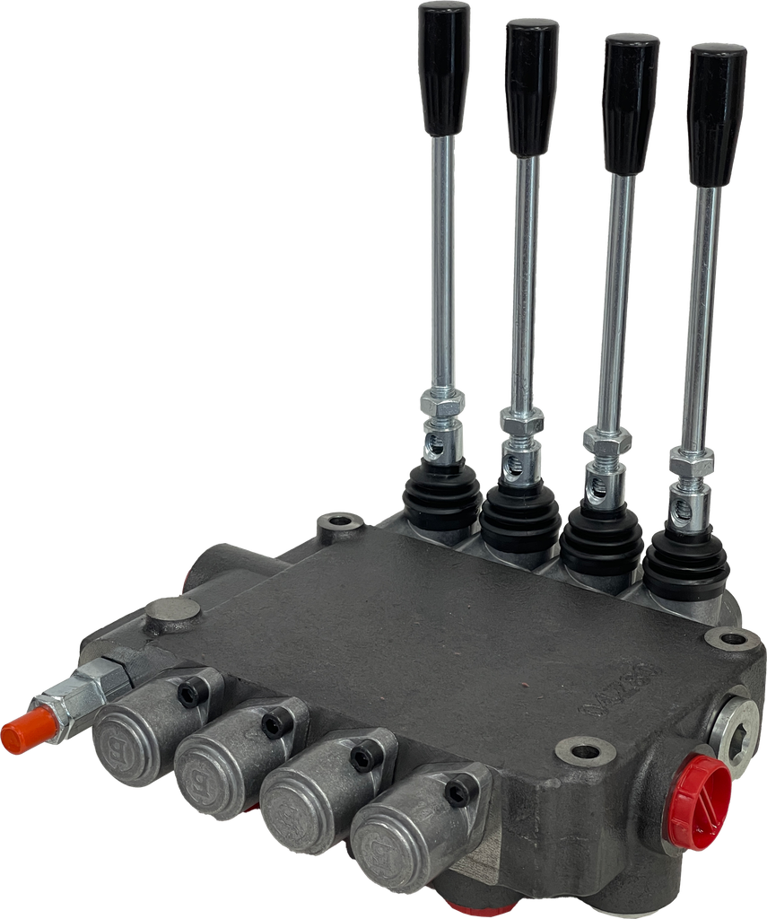 4SP|4 Spool Shredder valve (with closed center plug)