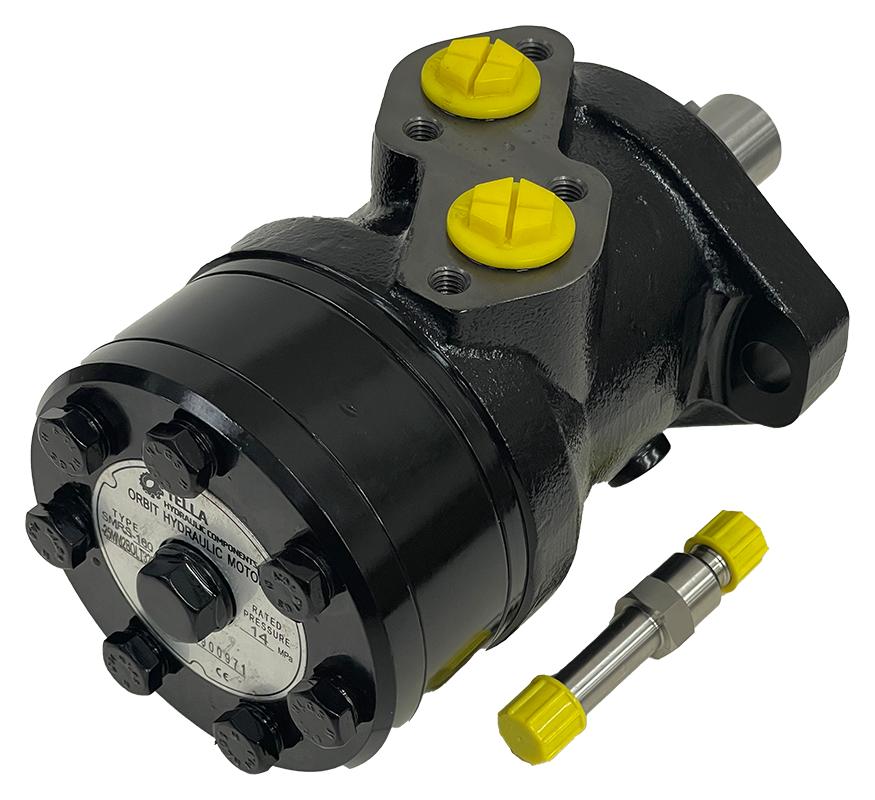 SMRS-160-25MM2Bolt32P|160 cc Speed Sensor Motor 25 mm shaft 2 bolt A mount 36 pulse / rev