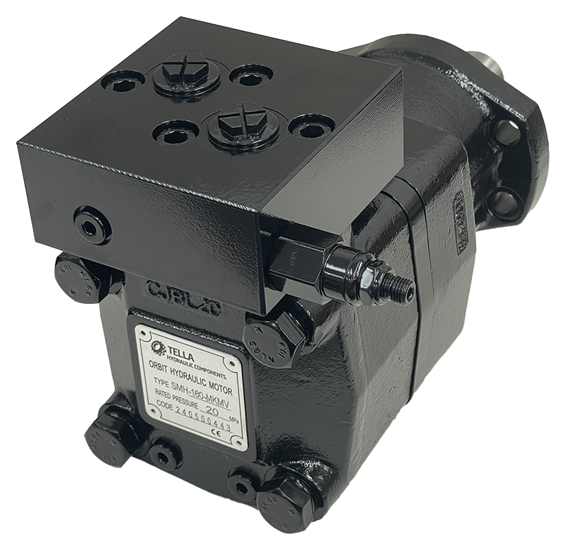 SMH-160-MKMV|160 CC magneto mount motor 1.25" shaft with anti cavitation valve and relief