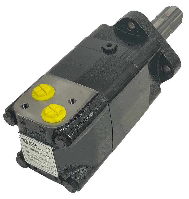 SMSA-400-6BS|400 cc 4 bolt Hyd Motor - PTO shaft