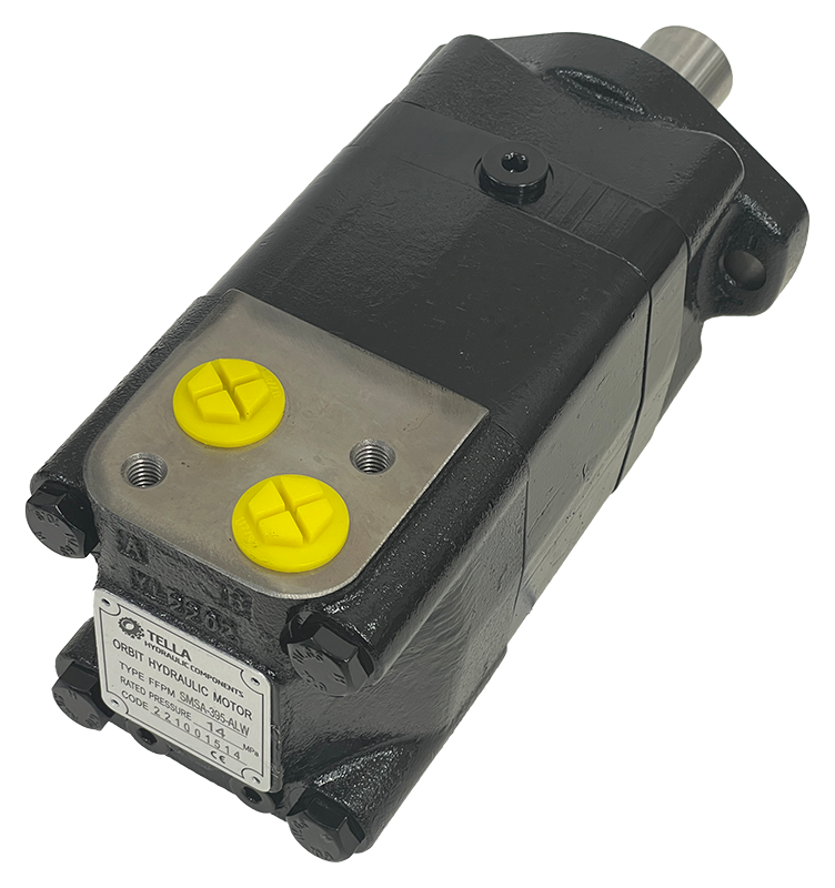 SMSA-395-BLW|395 CC motor 2 bolt SAE A mount 1.25" shaft with threaded mount holes for relief by ports. #10 SAE Ports
