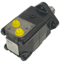 SMSA-125-ALW|125 CC motor 4 bolt SAE A mount 1.25" shaft with threaded mount holes for relief by ports. #10 SAE Ports