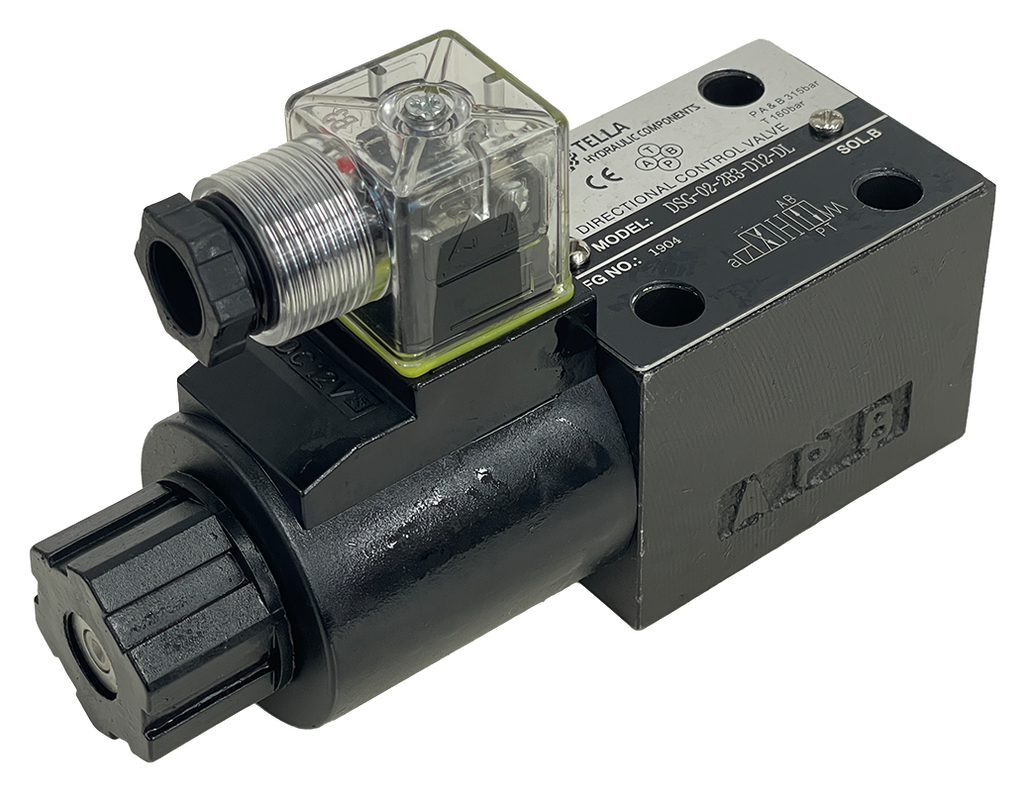 DSG-02-2B3-D12-DL|2 position D03 12V din connector (open at rest)