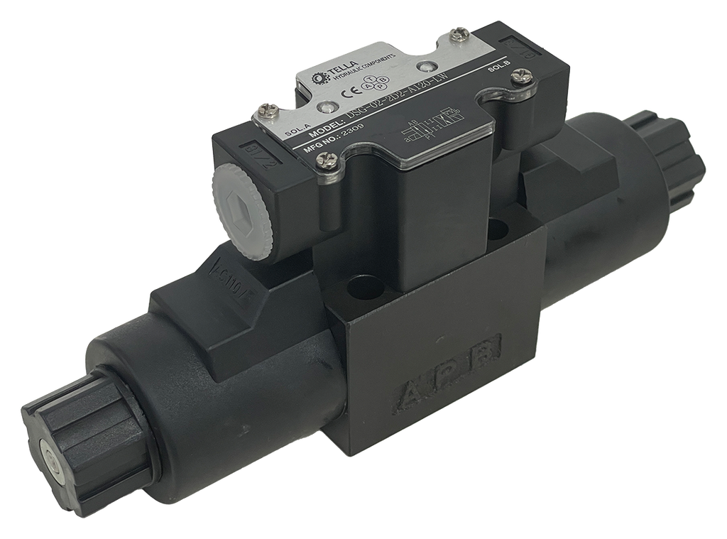 DSG-02-2D2-A120-LW|D03 valve, 2 Position Detented 120VAC Wiring Box Connection