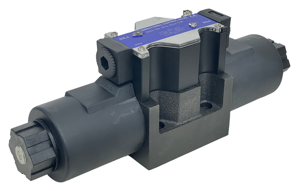 DSG-03-3C2-D24-LW|D05 center closed, double solenoid 24VDC wiring box