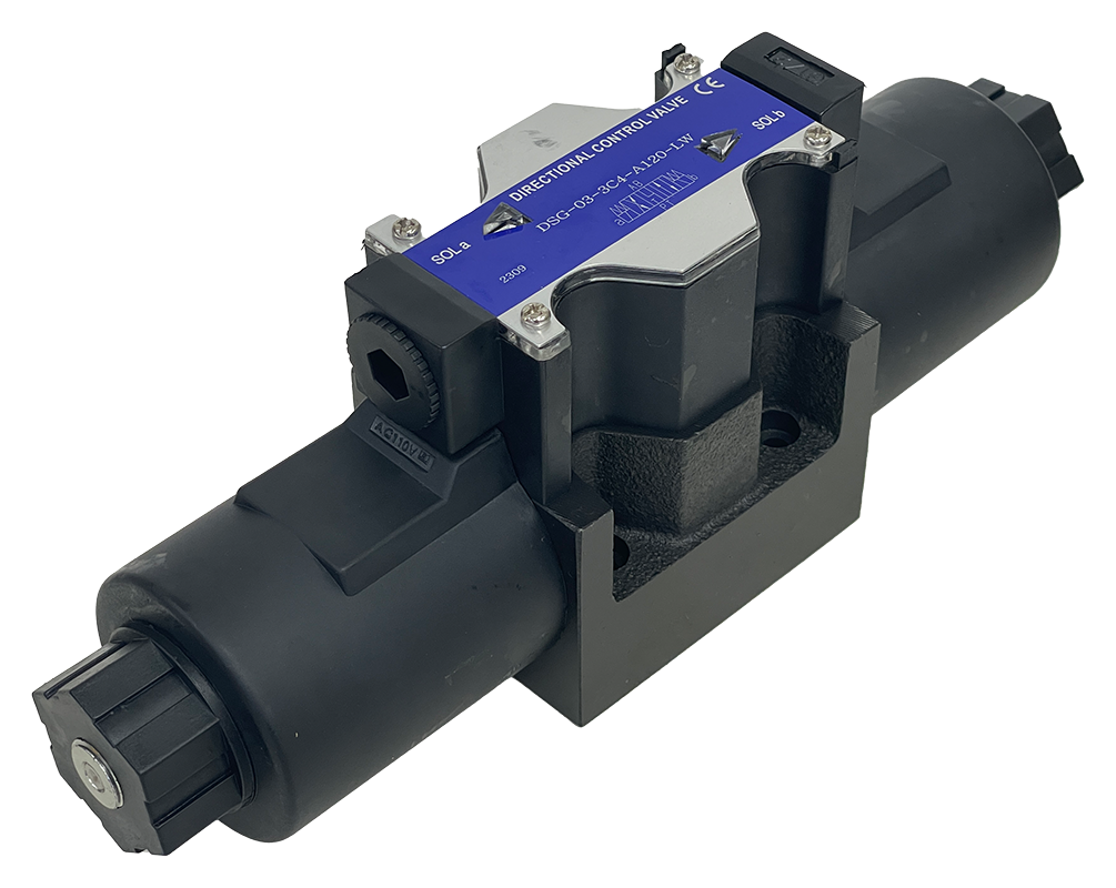 DSG-03-3C4-A120-LW|D05 AB to T 3 position valve 120VAC terminal box