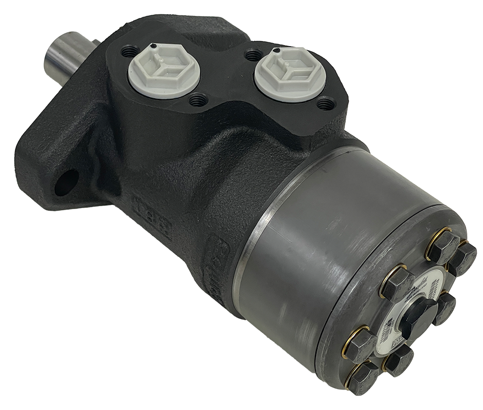11185718| White Drive / Danfoss 315cc OMP-X 2 Bolt 1" keyed shaft staggered ORB ports