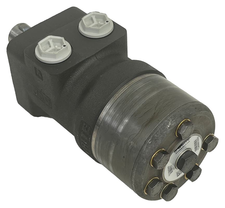 11186049| White Drive/Danfoss 315 cc OMP-X 4 bolt 1 in keyed shaft hydraulic motor with ORB ports