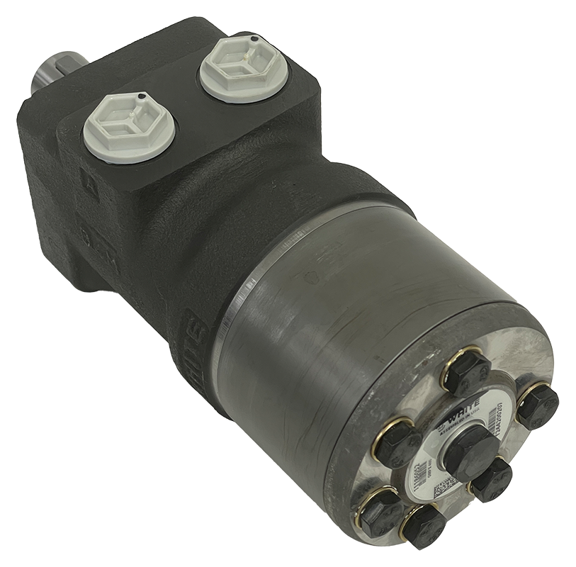 11186052| White Drive / Danfoss 400 cc OMP-X 4 bolt 1 in keyed shaft hydraulic motor with ORB ports