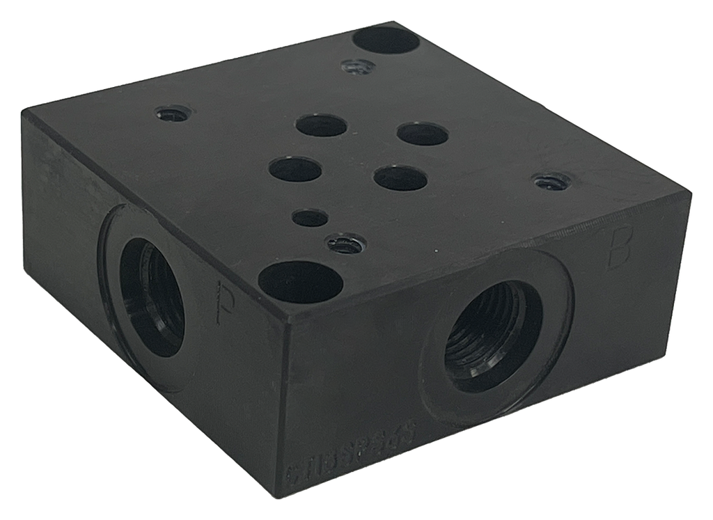 CTI3SPS6S|D03 valve subbase with #6 SAE side ports