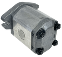 BAP1A0D7.6C0U0|SAE-AA Gear Pump with 1/2" Keyed Shaft, Clockwise Rotation, 7.6cc