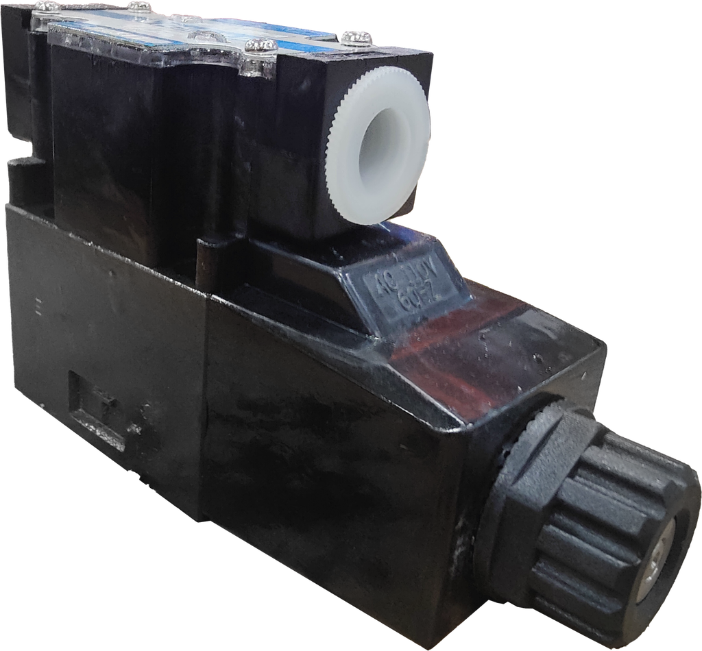 AHD-G02-2B2A-10|1/4" valve size; box type; 315 bar max operating pressure; 70-160 allowable back pressure; 60 L/min max flow; 300 RF120 conversion frequency; spring offset, 2 position