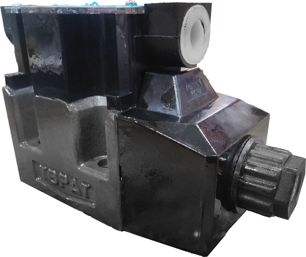 AHD-G03-2B2-10|3/8" valve size; box type; 315 bar max operating pressure; 70-160 allowable back pressure; 120 L/min max flow; 240 RF120 conversion frequency; spring offset, 2 position