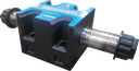 AHD-G03-3C2-20|3/8" valve size; din type; 315 bar max operating pressure; 70-160 allowable back pressure; 120 L/min max flow; 240 RF120 conversion frequency; spring offset, 3 position