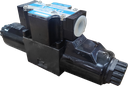 AHD-G02-3C2-10|1/4" valve size; box type; 315 bar max operating pressure; 70-160 allowable back pressure; 60 L/min max flow; 300 RF120 conversion frequency; spring offset, 3 position