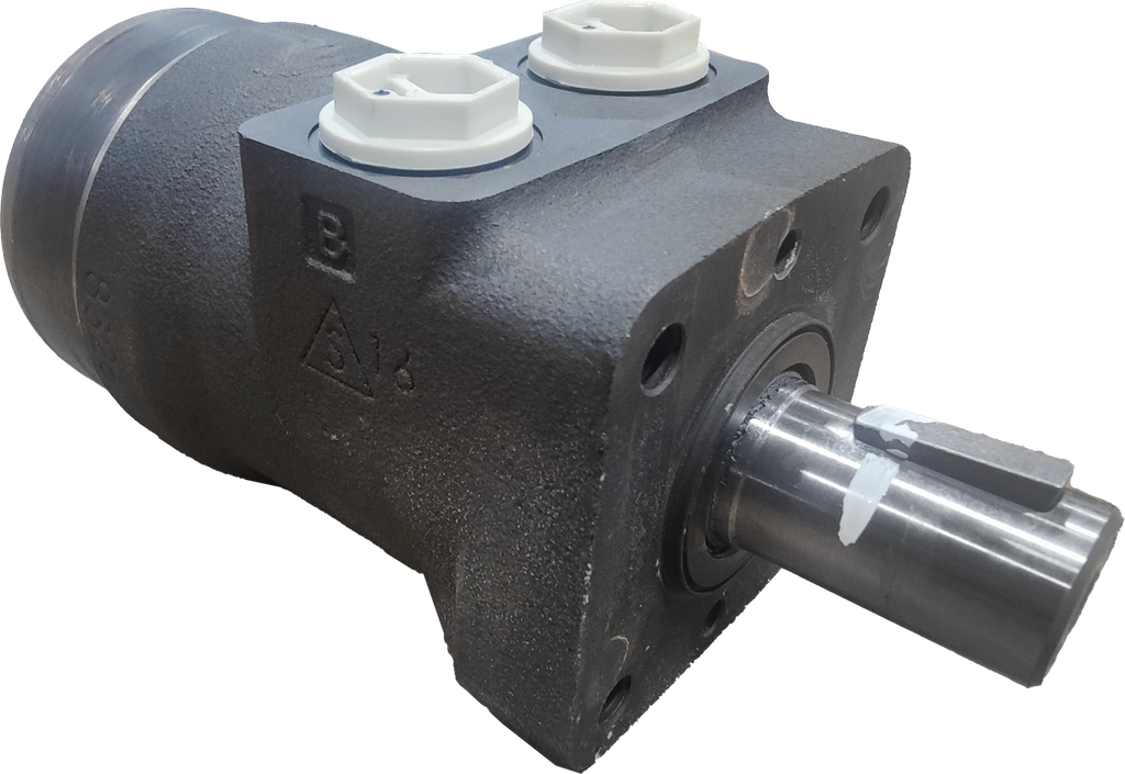 11186044| White Drive/Danfoss 160 cc OMP-X motor 4 bolt 1 in wood ruff keyed shaft with ORB ports 
