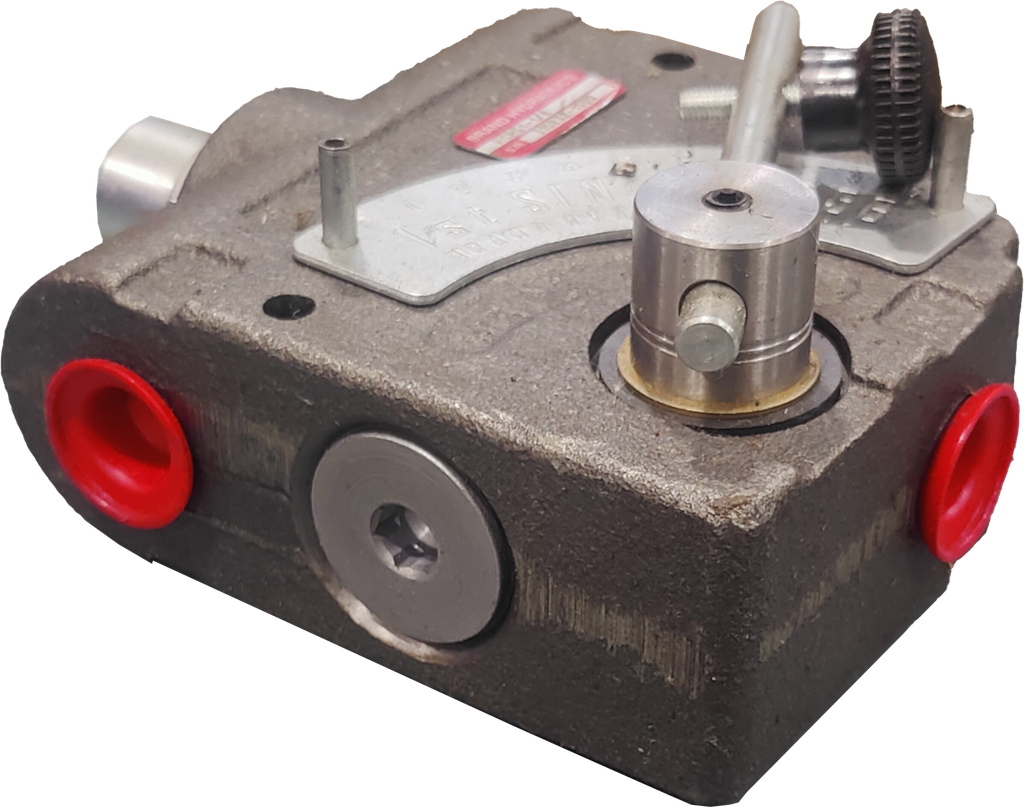 FCR51 1/2|1/2 NPT Flow Control, Pressure Compensated, 0-16 GPM with Relief