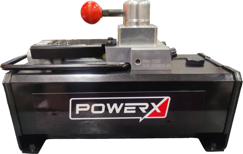 PA6-122D|PA6-122D |10,000 PSI Double Acting Air Over Hydraulic Pump - PowerX International
