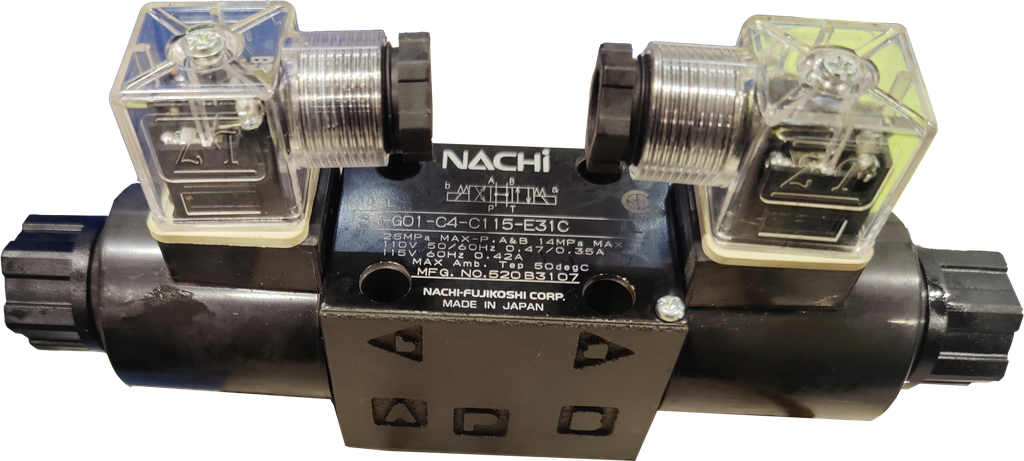 SA G01 C4 C115 E31C|D03 open center 115V DIN connector
directional control valve