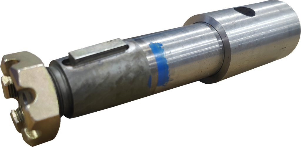 Keyed Shaft|HGPS6TK|Hydraulic Gear Pump Shaft, Keyed, 6 Teeth, 1.5 DIA