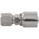 4260-12-12 3/4" NON-SKIVE CRIMP COUPLING WITH 1-1/16-12 FLARELESS COMPRESSION END