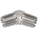 1646-16-16 1" STEEL 45° MALE PIPE (NPTF) ELBOW