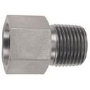 0116-16-16 1-5/16-12 FEMALE O-RING BOSS TO 1" MALE PIPE (AADNPTF) CONNECTOR