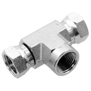 06T068-20-20 1-1/4" FEMALE PIPE (NPTF) X FEMALE PIPE SWIVEL (NPSM) BRANCH TEE