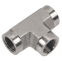 08T88SS-12-12 3/4" TYPE 316 STAINLESS STEEL FEMALE PIPE (NPTF) TEE