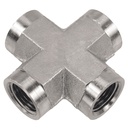 08X88-32-32 2" STEEL PIPE (NPTF) CROSS