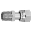 83016-08-10 1/2" MALE PIPE gNPTF TO 1-14 FEMALE O-RING FACE SEAL CONNECTOR