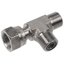 83T99-04-04 9/16-16 O-RING FACE SEAL FEMALE RUN TEE