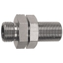 93093BH-06-06 11/16-16 MALE O-RING FACE SEAL BULKHEAD UNION