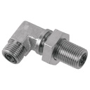 93993BH-06-06 11/16-16 MALE O-RING FACE SEAL 90° BULKHEAD UNION ELBOW