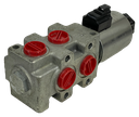 2SGL-DVTER-SAE10-D12-BAFD-DBL|6 way Selector valve 12 VDC - Banked as double - Deutsch