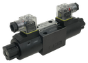 DSG-02-3C3-D24-DL|D03 valve, 3 position, all ports open, 24VDC DIN connection
