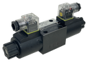 DSG-02-3C60-D24-DL|D03 valve, 3 position, P toT A and B closed 24VDC DIN connection