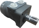 11186059|100 cc OMP-X 4 bolt 1" keyed shaft Sae 10 ports