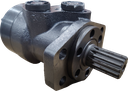 SMRS-05-A-08-D-2-C-A|125 CC SAE A mount motor with 1.25" 14T splined shaft #10 orb offset ports 